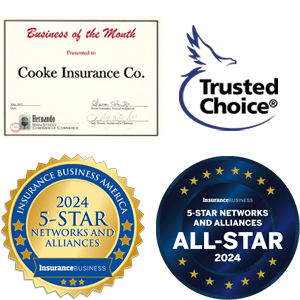 Trusted Choice, Insurance Business badges and awards